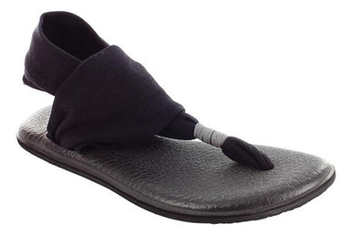 Sanuk Women's Yoga Mat Wedge Flip Flop Sandal,Black,11 M US: Buy Online at  Best Price in UAE 