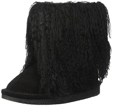 bearpaw boo shaggy boots