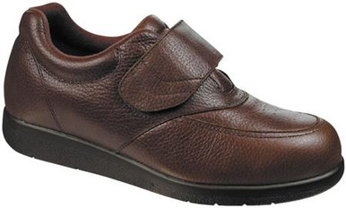 Drew Navigator II - Brown Mens Strap Diabetic Shoes - 44837 - Free ...