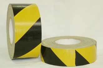 Hazard Striped Duct Tape - Wholesale Prices from TapeJungle.com