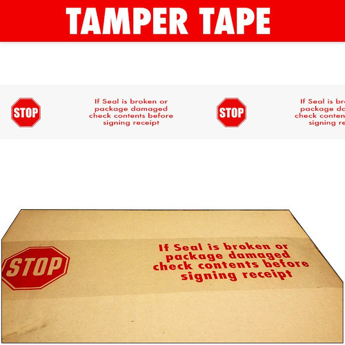 Tamper Tape, If Seal is broken or package damaged check contents before signing receipt