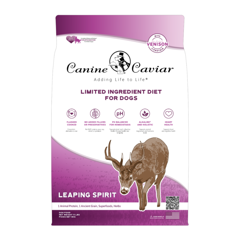 Canine Caviar Venison Leaping Spirit Grain Free Dry Dog Food (11