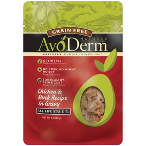 AvoDerm Grain Free Chicken & Duck Recipe In Gravy Wet Cat Food (3 OZ)