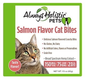 Salmon Flavor Cat Bites