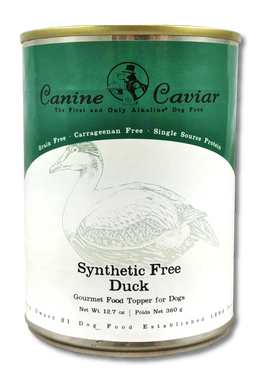 Canine Caviar Gourmet Synthetic Free Canned Duck