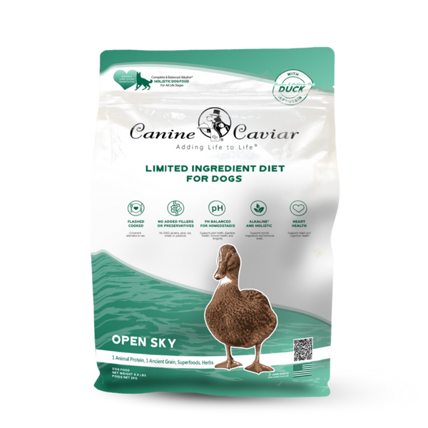 Canine Caviar Duck Open Sky Grain Free   (4.4 lbs)