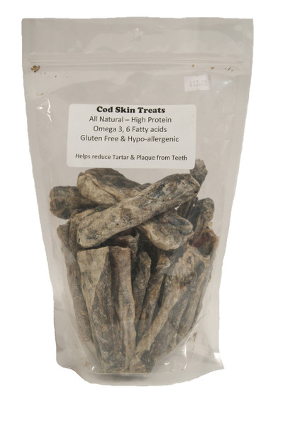 Cod Skin Treats for Dogs