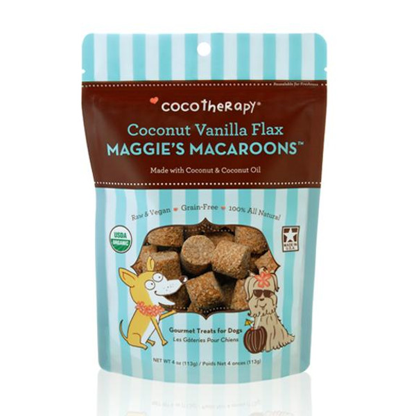 CocoTherapy Maggie's Macaroons Coconut Vanilla Flax