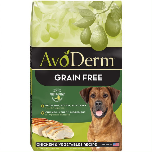 AvoDerm Grain Free Chicken & Vegetables (4 LB)