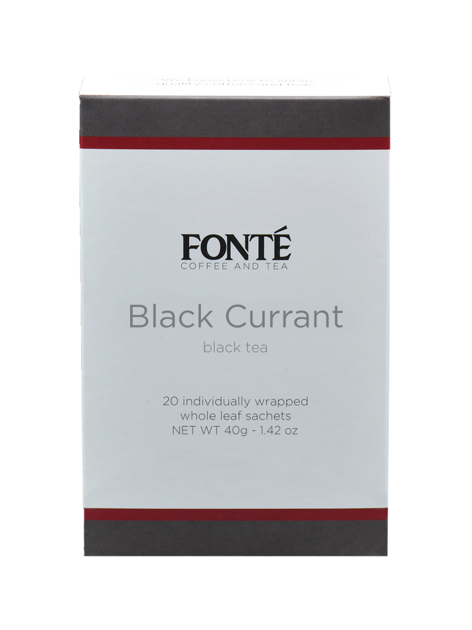 Buy Fonte Black Currant Specialty Black Tea Available for Weekly, Biweekly, Monthly or Bimonthly Subscriptions 
