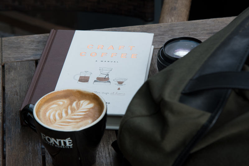 Enjoy coffee on the go