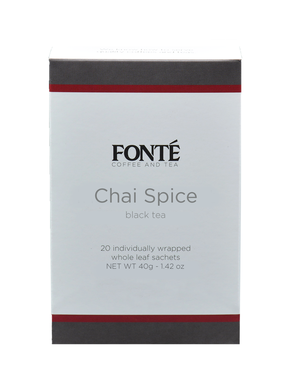 Buy Fonte Chai Spice Specialty Black Tea Available for Weekly, Biweekly, Monthly or Bimonthly Subscriptions 
