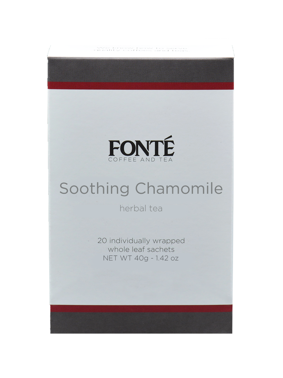 Buy Fonte Soothing Chamomile Specialty Herbal Tea Available for Weekly, Biweekly, Monthly or Bimonthly Subscriptions