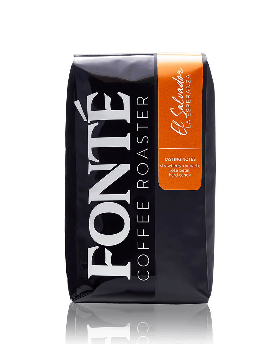 12oz bag of El Salvador Quezaltepeque Finca La Esperanza 12oz roasted coffee bag image
