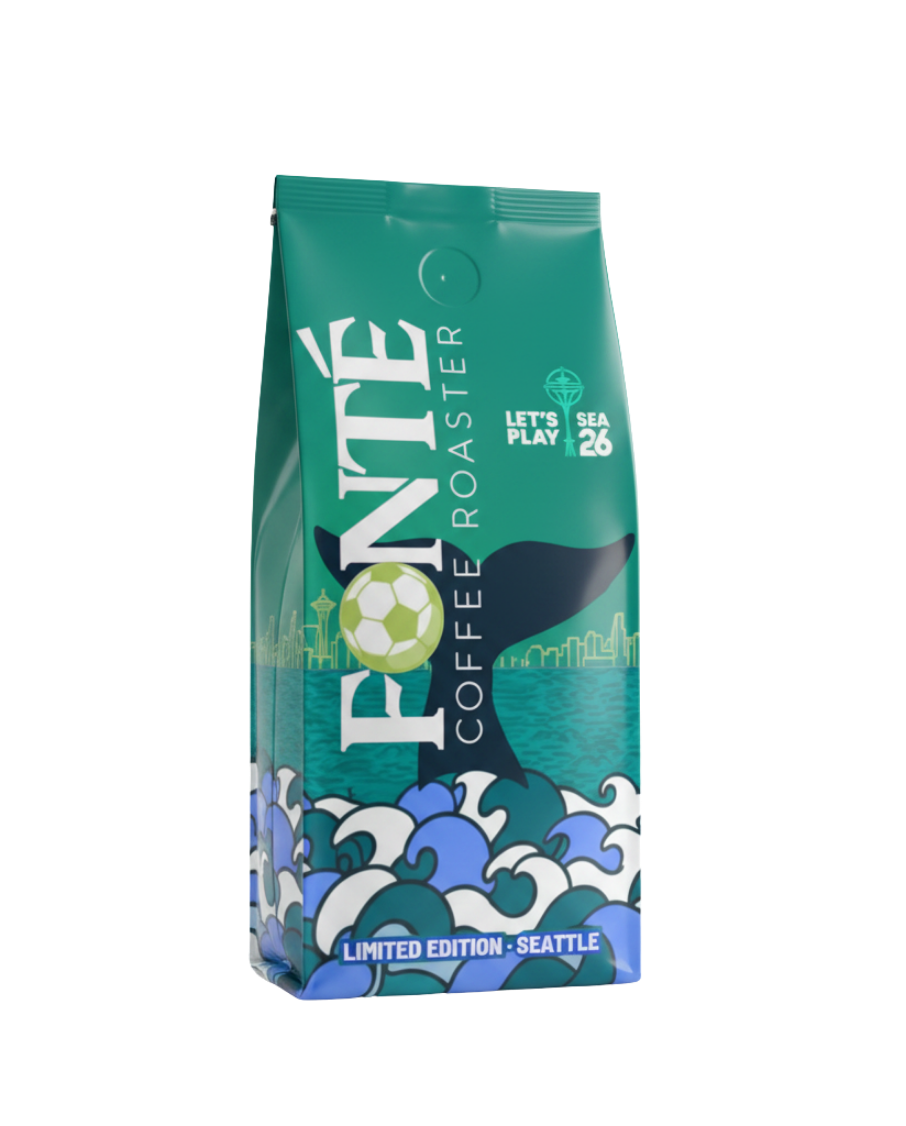 12 oz bag of the Seattle Soccer Uptown Blend