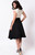 K420 Black Unique Vintage Skirt