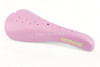 Viscount Dominator 2166 BMX Seat Pink with Gold Lettering