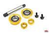 YST American 3 Piece Crank Bottom Bracket Conv Kit Sealed - Gold