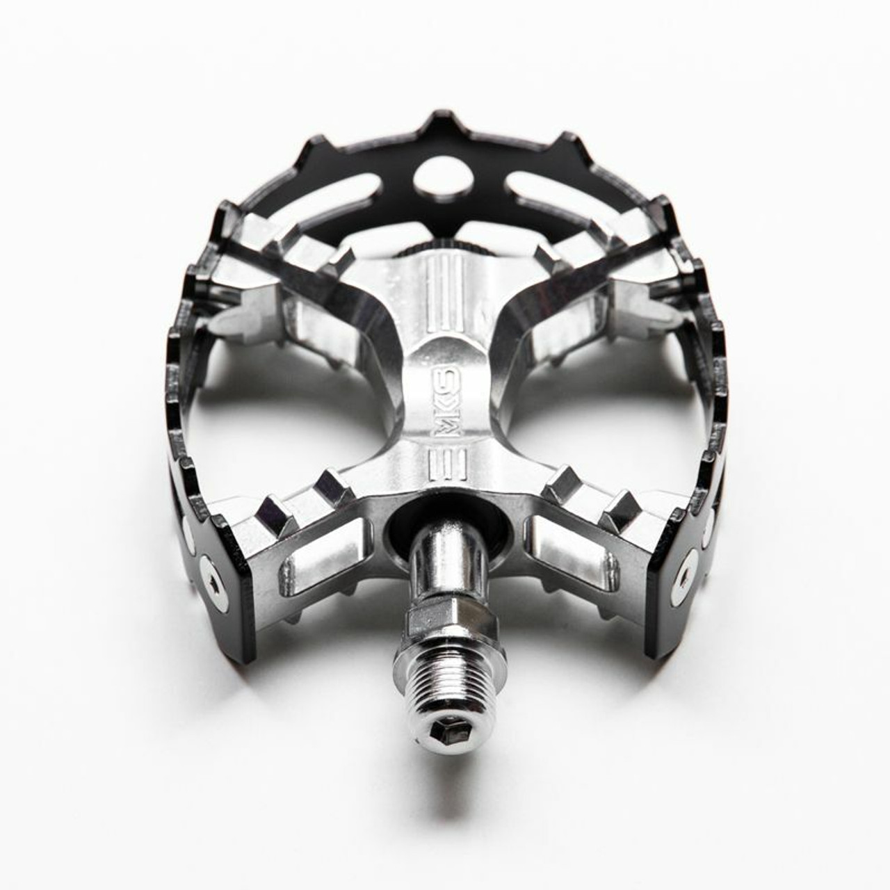 MKS XC-III Style Bear Trap Pedals Black 1/2