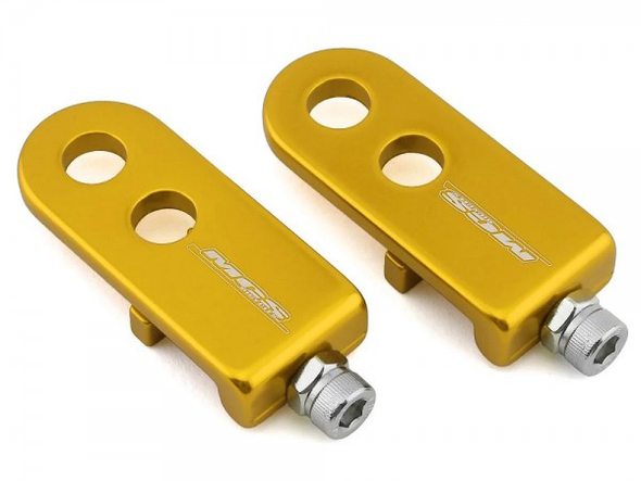 MCS Chain Tensioners Suit 3/8" Axles Pair - Gold