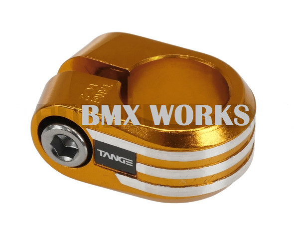 Tange SC-2 Seat Clamp 25.4mm Gold Tange SC-2 Seat Clamp 25.4mm Gold