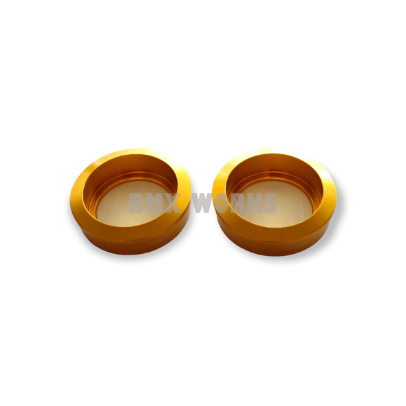 ProBMX American Bottom Bracket Spare Cups Gold - Pair