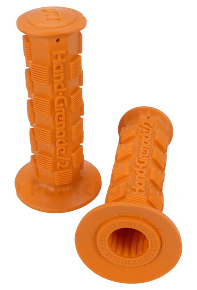 Uni Hand Grenade II's Grips - Orange Pair