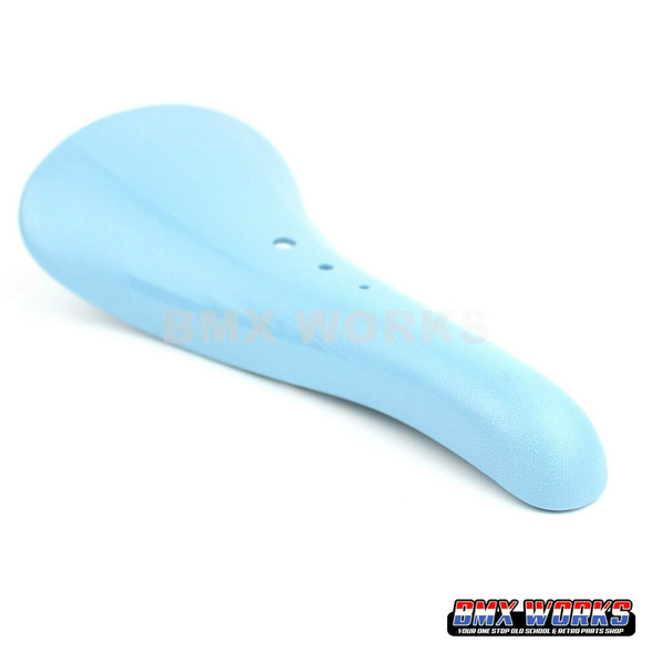 Velo VL-117 BMX Lightning Bolt Aero Style Seat Baby Blue