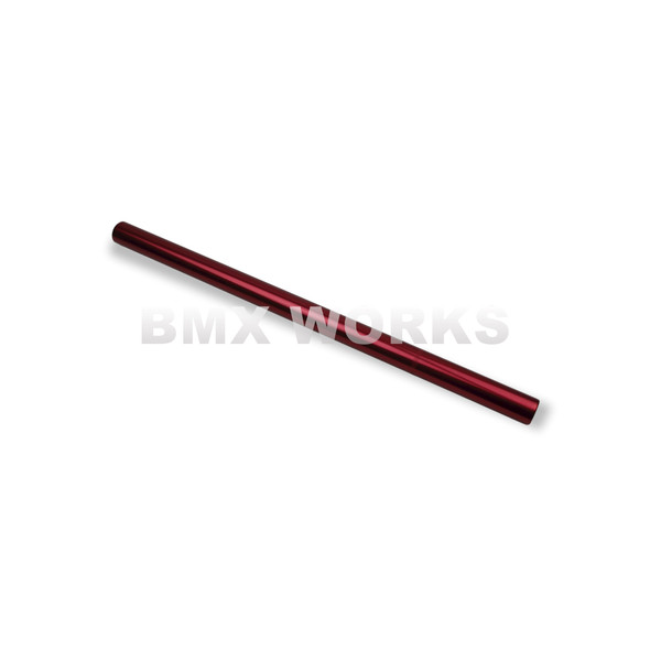 Seat Post Aluminium Smooth Straight 22.2mm x 400mm - Red