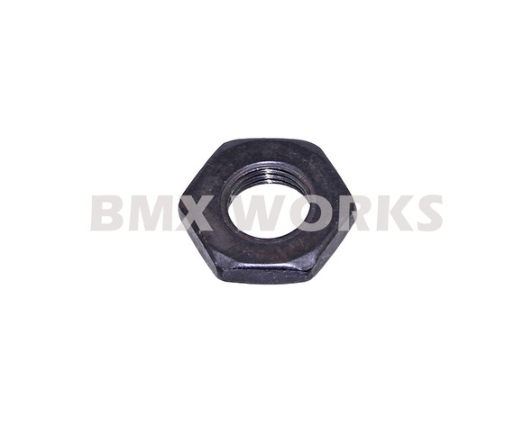 Axle Lock Nut  3/8" x 26 tpi Steel - Black