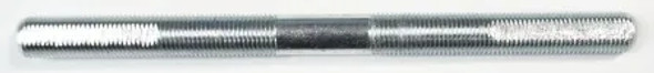 ProBMX Axle 3/8'' x 26 tpi x 135mm Long - Flat Sided - Silver