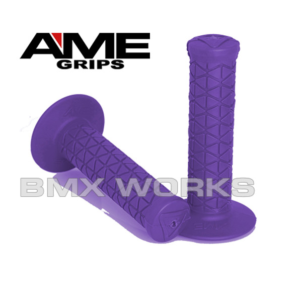 AME Tri Grips Purple Pair