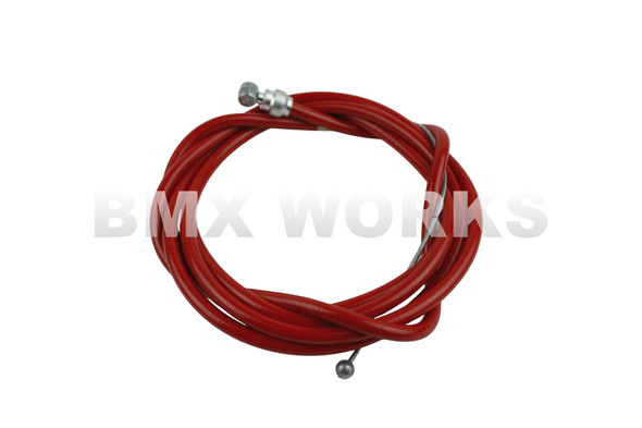 Brake Cable Slick 5mm x 1.6mm x 1500mm - Red