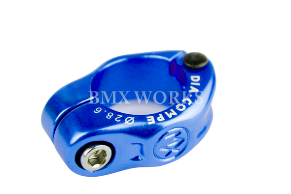 Dia-Compe Seat Clamp MX1500N 28.6mm Dark Blue