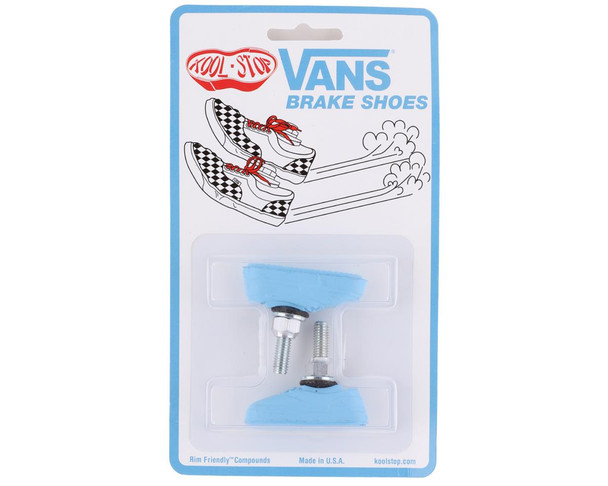 Kool Stop Vans Shoe Threaded Brake Pads - Pairs Baby Blue