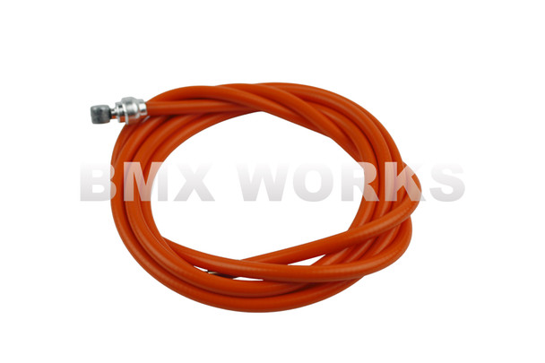 Brake Cable Slick 5mm x 1.6mm x 1500mm - Orange