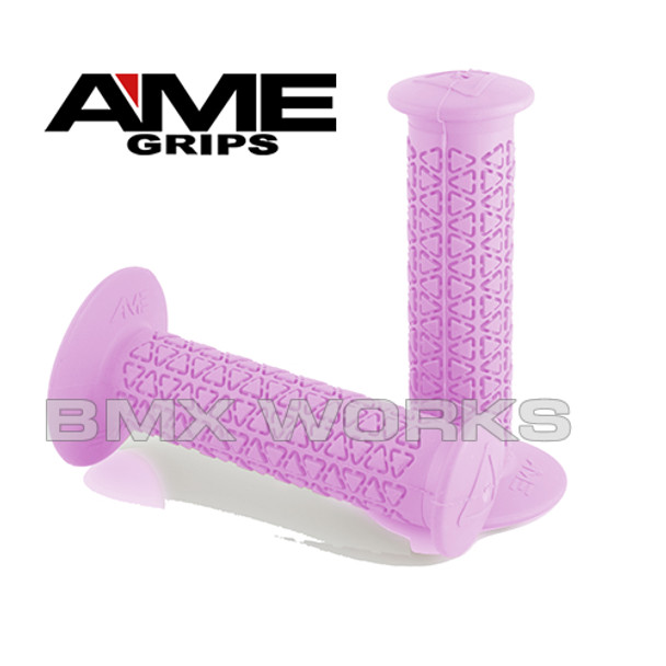 AME Grips Round Pink Pair