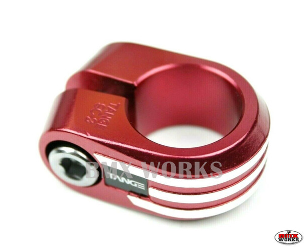 Tange SC-2 Seat Clamp  25.4mm Red