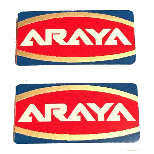 Araya Rims Wheel Decals - Sold In Pairs