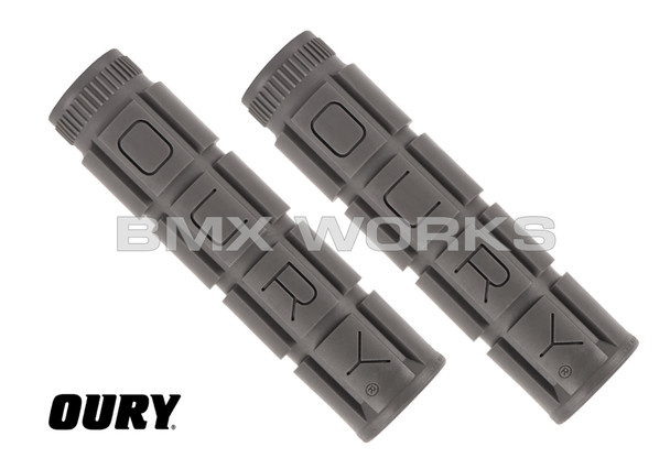 Oury Downhill V2 Freestyle Grips - Grey Pair