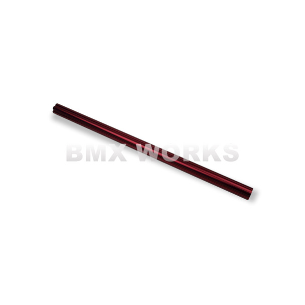 Seat Post Aluminium Fluted Straight 22.2mm x 400mm - Red