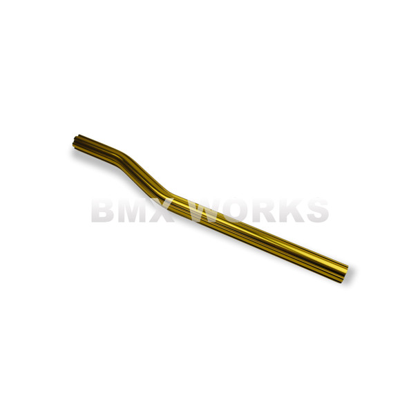 Seat Post Aluminium Fluted Snake 22.2mm x 400mm - Gold