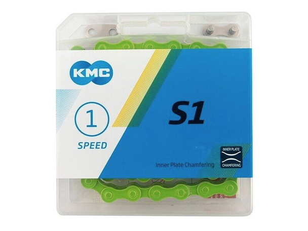 KMC Z410SO 1/2" x 1/8" x 112 Link Chain Lime