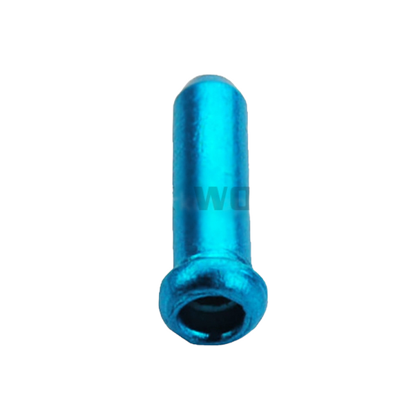 Brake Cable End Cap 3.2mm x 15mm - Bright Blue