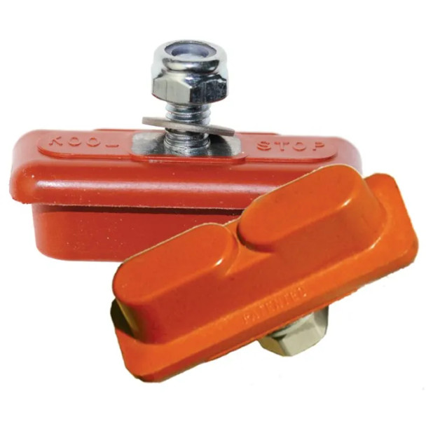 Kool Stop Continental Brake Pads Salmon - Sold In Pairs