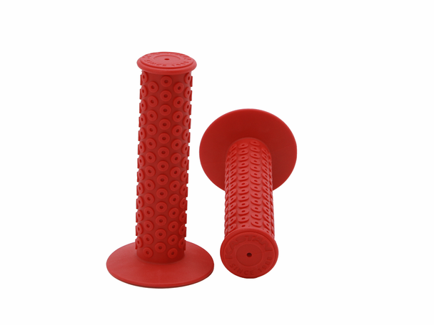 Redline By Kastan BMX Grips Pair - Red