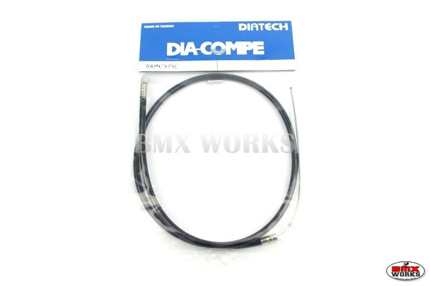 Dia-Compe BMX Logo Front Brake Cable Black