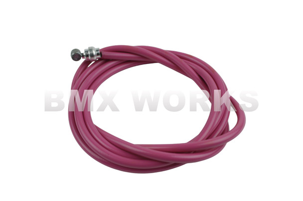 Brake Cable Slick 5mm x 1.6mm x 1500mm - Pink