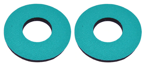 ProBMX Flite Style BMX Bicycle Foam Grip Donuts - Teal Pairs