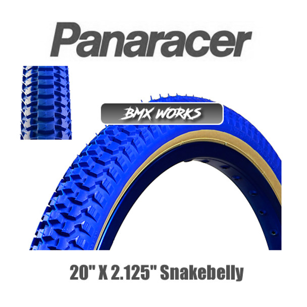 Panaracer NTKK Snakebelly Tyre 20" x 2.125" Kevlar Bead Blue